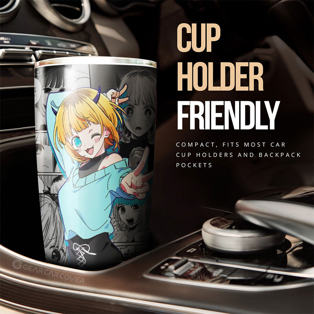 MEM Cho Tumbler Cup Custom Anime Car Accessories - Gearcarcover - 3