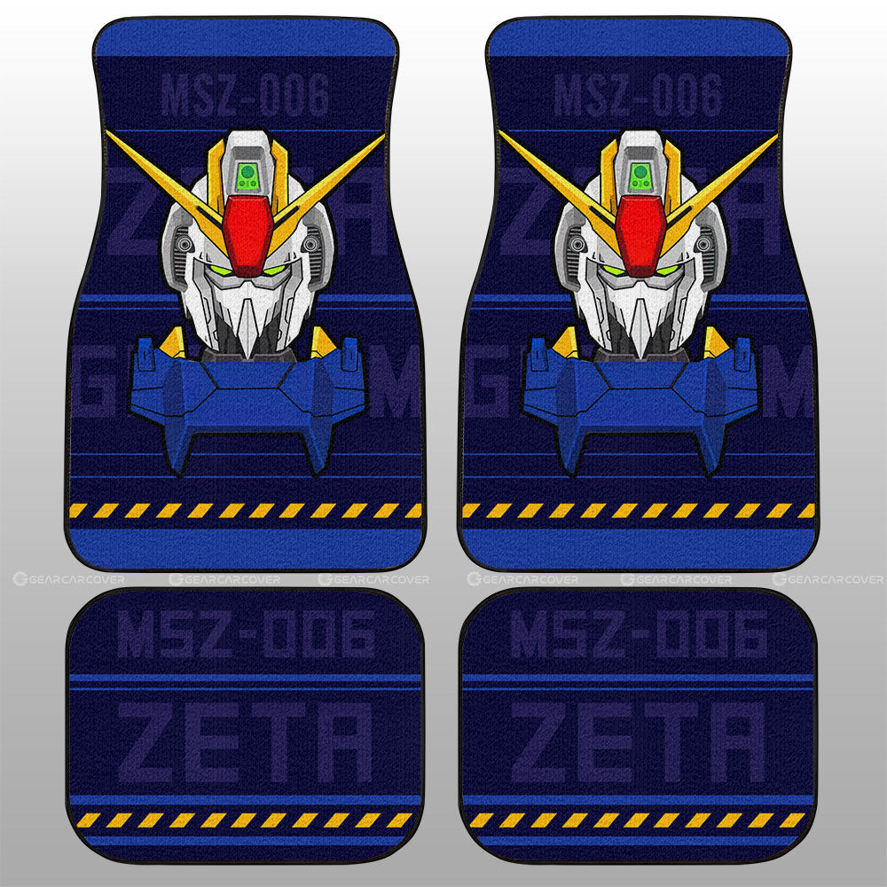 MSZ-006 Zeta Car Floor Mats Custom Car Accessories - Gearcarcover - 4