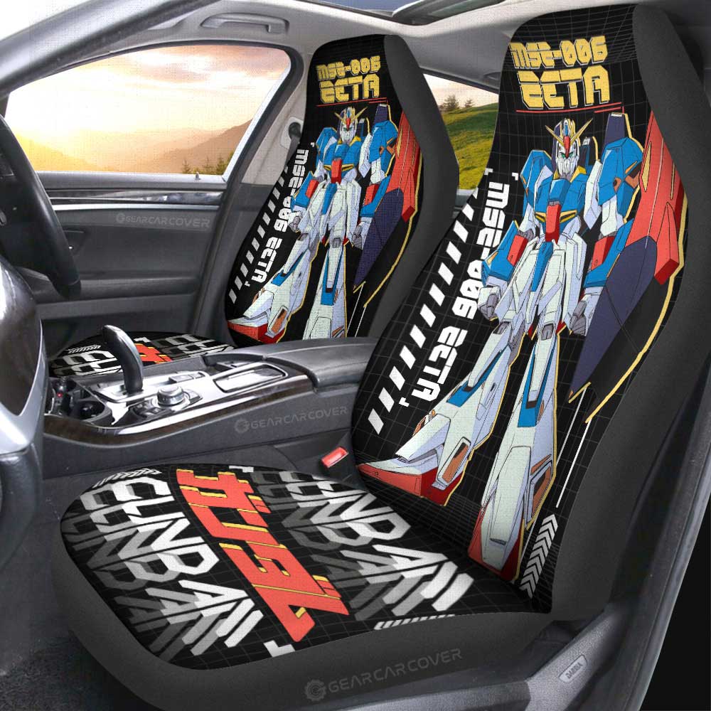 MSZ-006 Zeta Car Seat Covers Custom Car Accessories - Gearcarcover - 4