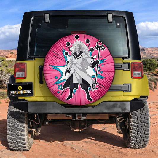 Madara Spare Tire Covers Custom Anime Car Accessories - Gearcarcover - 2