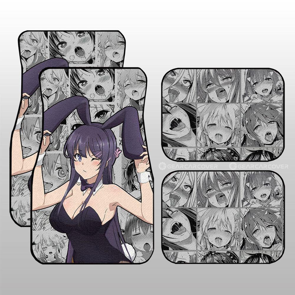 Mai Sakurajima Car Floor Mats Custom Bunny Girl Senpai Car Accessories - Gearcarcover - 1