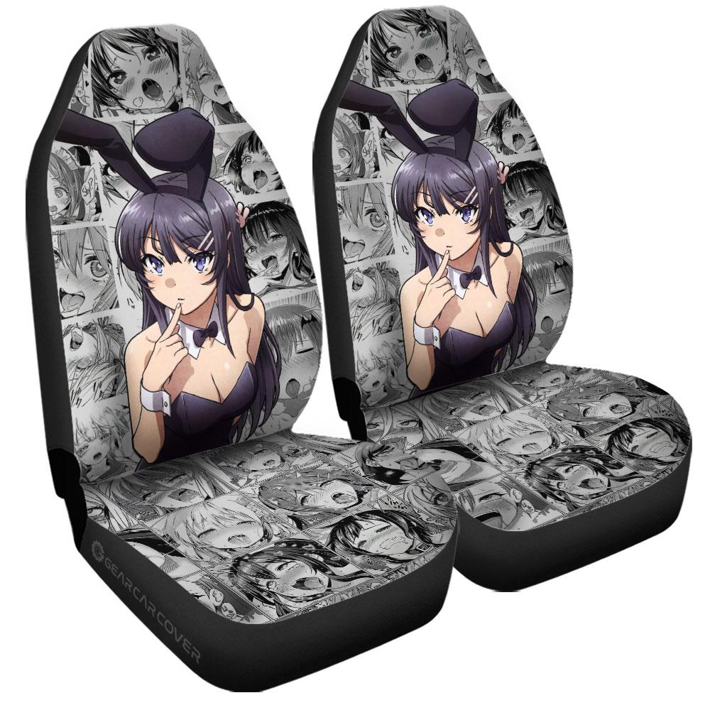 Mai Sakurajima Car Seat Covers Custom Bunny Girl Senpai Car Accessories - Gearcarcover - 3