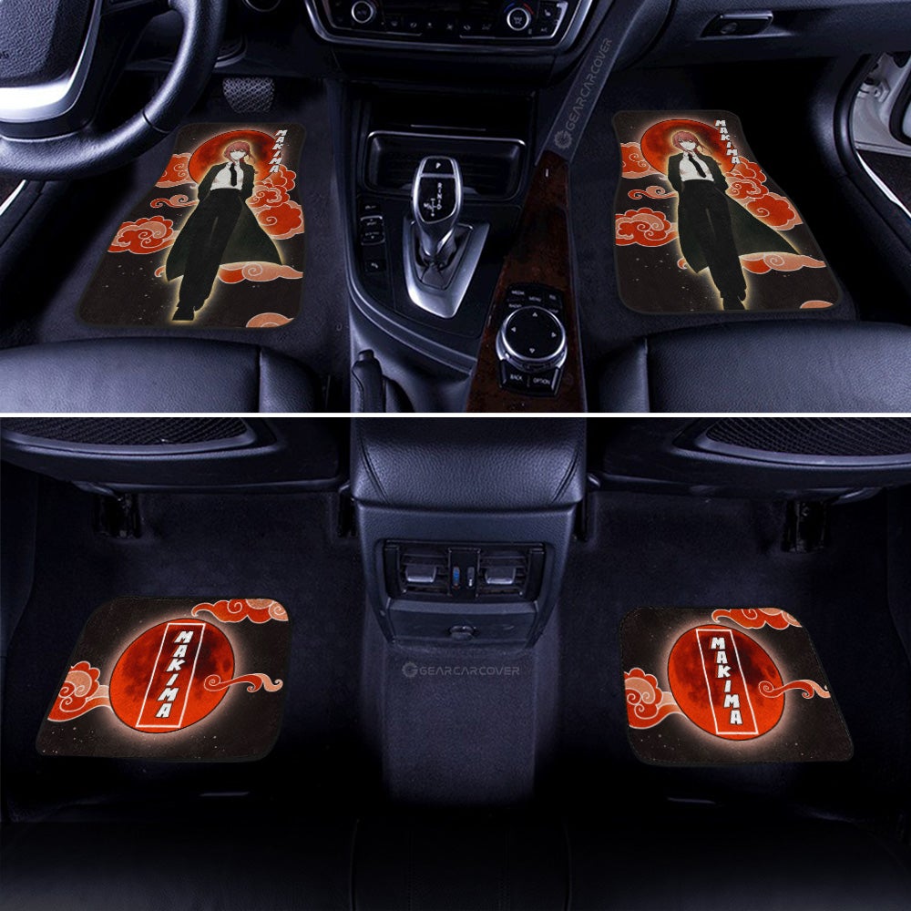 Makima Car Floor Mats Custom - Gearcarcover - 3