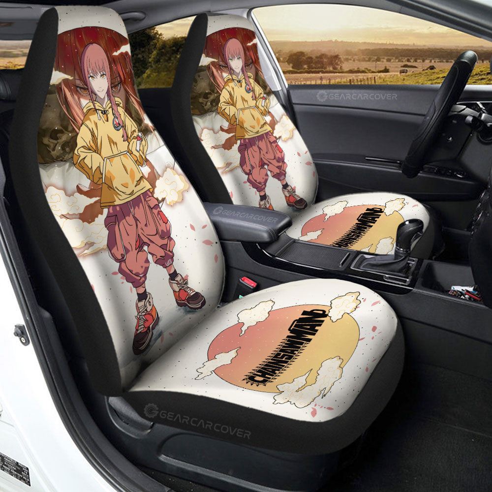 Makima Car Seat Covers Anime Collection - Gearcarcover - 2