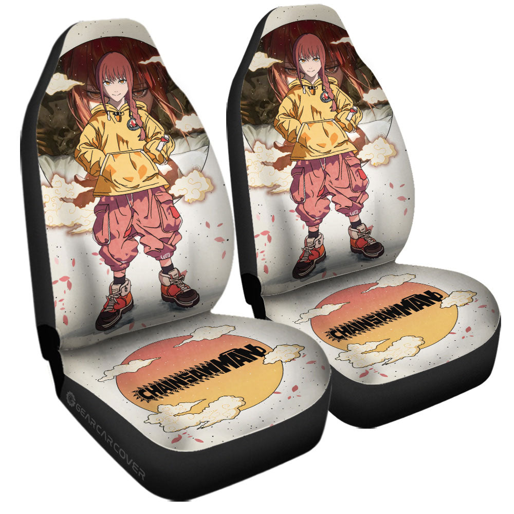Makima Car Seat Covers Anime Collection - Gearcarcover - 3