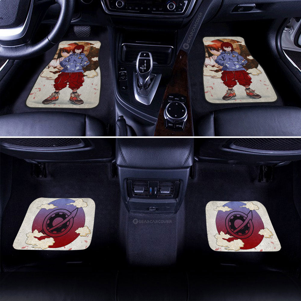 Makise Kurisu Car Floor Mats Anime Collection - Gearcarcover - 2