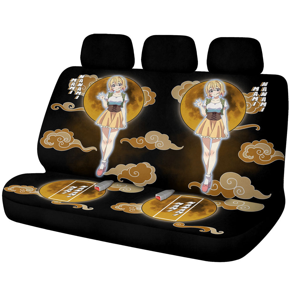 Mami Nanami Car Back Seat Covers Custom Rent A Girlfriend Car Accessories - Gearcarcover - 1
