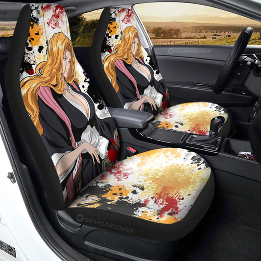 Matsumoto Rangiku Car Seat Covers Custom Car Accessories - Gearcarcover - 2
