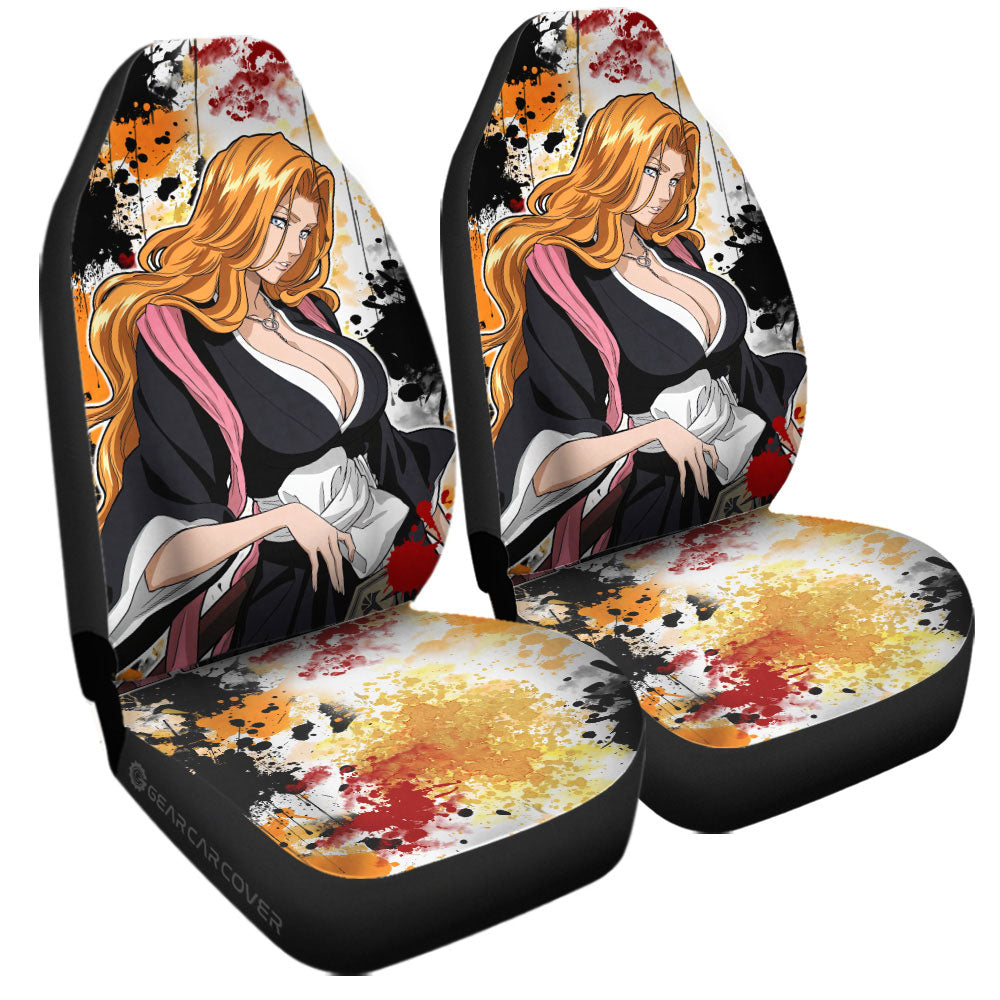 Matsumoto Rangiku Car Seat Covers Custom Car Accessories - Gearcarcover - 3