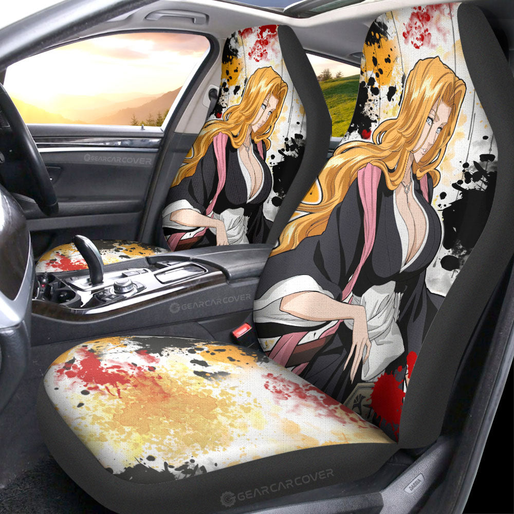 Matsumoto Rangiku Car Seat Covers Custom Car Accessories - Gearcarcover - 1