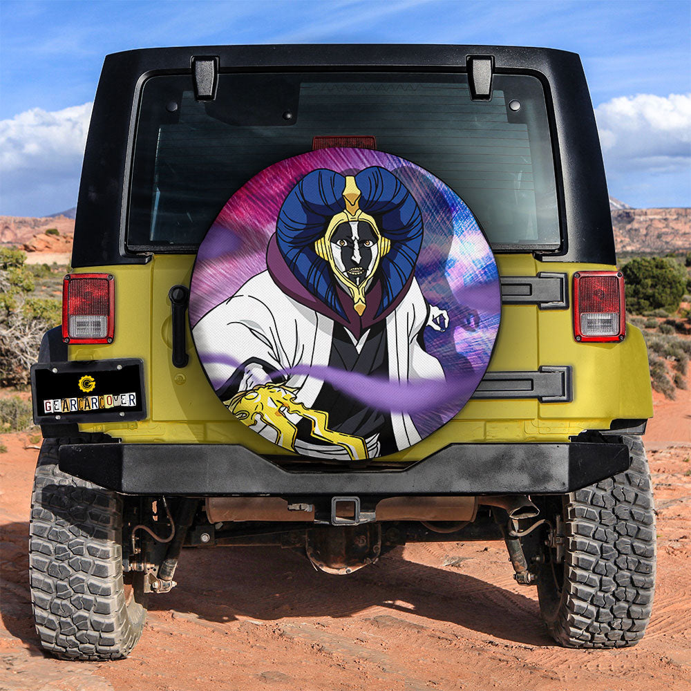 Mayuri Kurotsuchi Spare Tire Covers Custom Bleach Car Accessories - Gearcarcover - 3