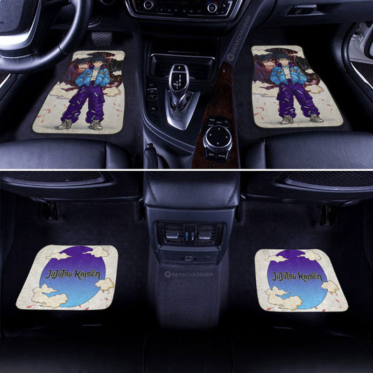 Megumi Fushiguro Car Floor Mats Anime Collection - Gearcarcover - 2