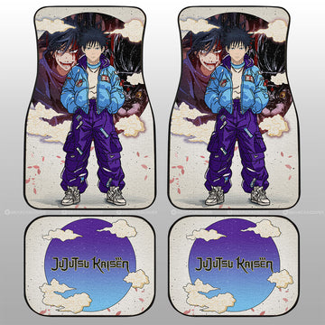 Megumi Fushiguro Car Floor Mats Anime Collection - Gearcarcover - 1