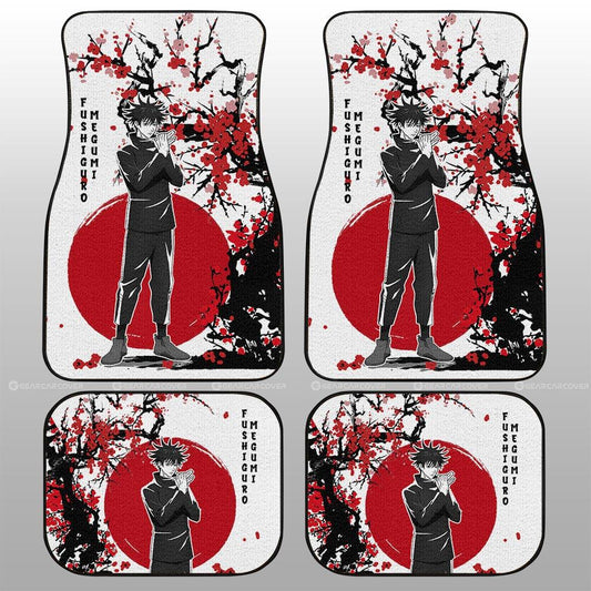 Megumi Fushiguro Car Floor Mats Custom Japan Style Bleach Car Interior Accessories - Gearcarcover - 2