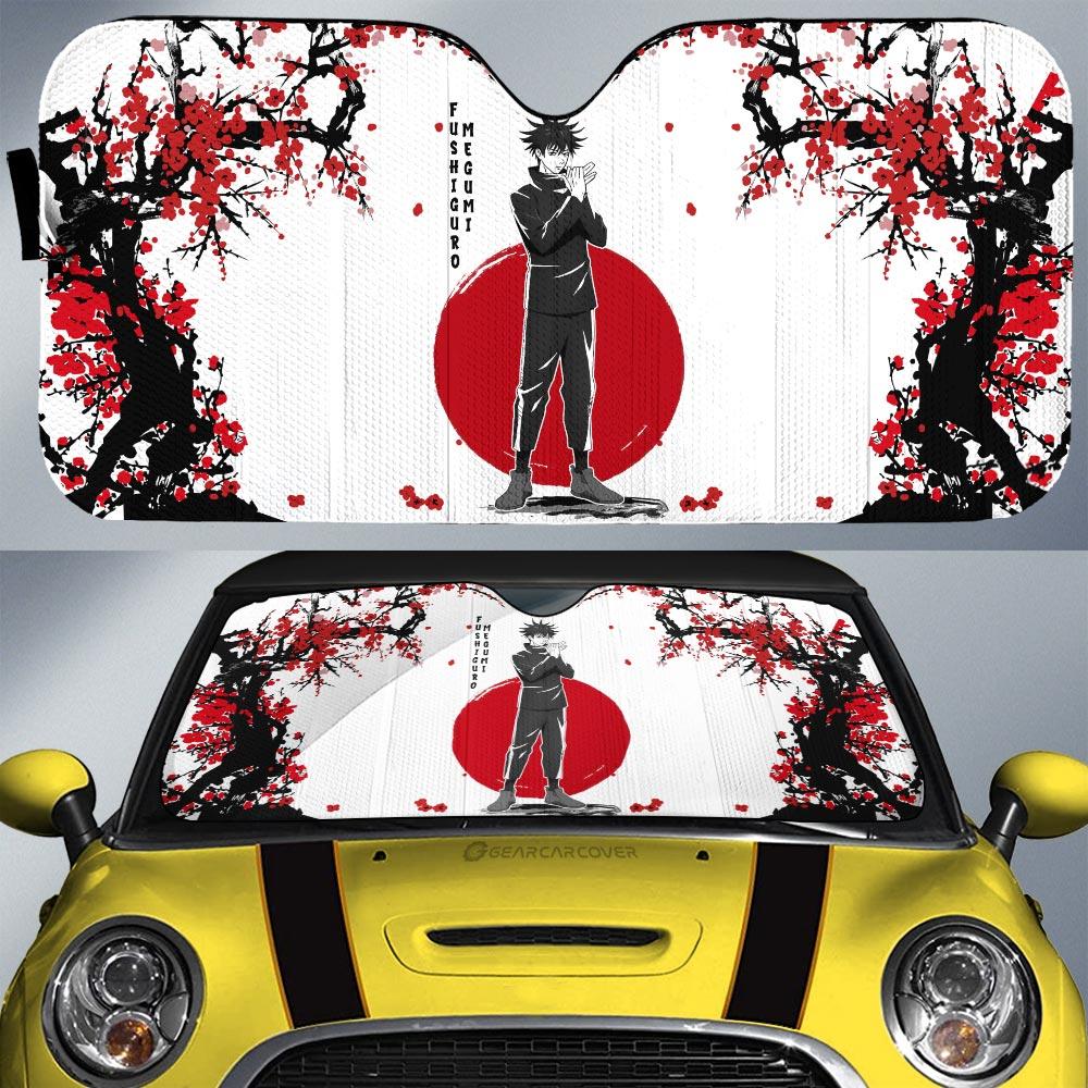 Megumi Fushiguro Car Sunshade Custom Japan Style Car Accessories - Gearcarcover - 1