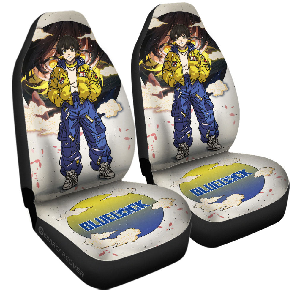 Meguru Bachira Car Seat Covers Anime Collection - Gearcarcover - 3