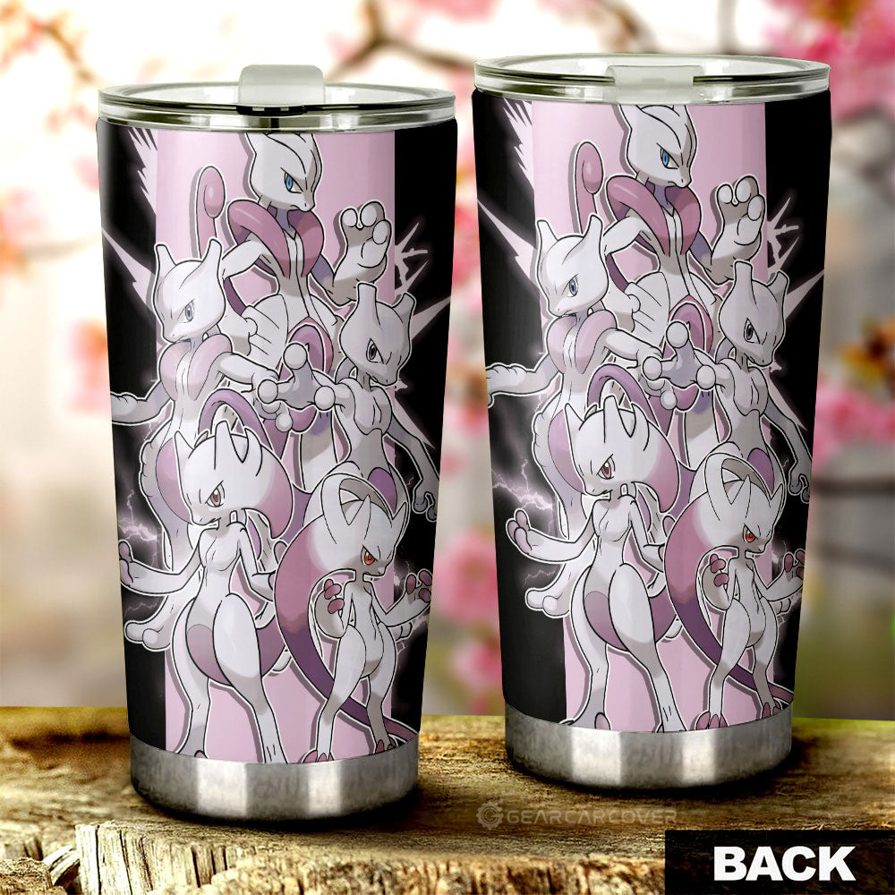 Mewtwo Tumbler Cup Custom Car Accessories For Fans - Gearcarcover - 2