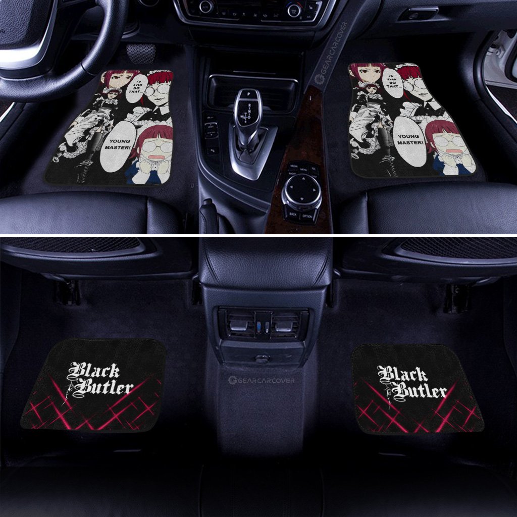 Mey-Rin Car Floor Mats Custom Black Butler Car Accessories - Gearcarcover - 3