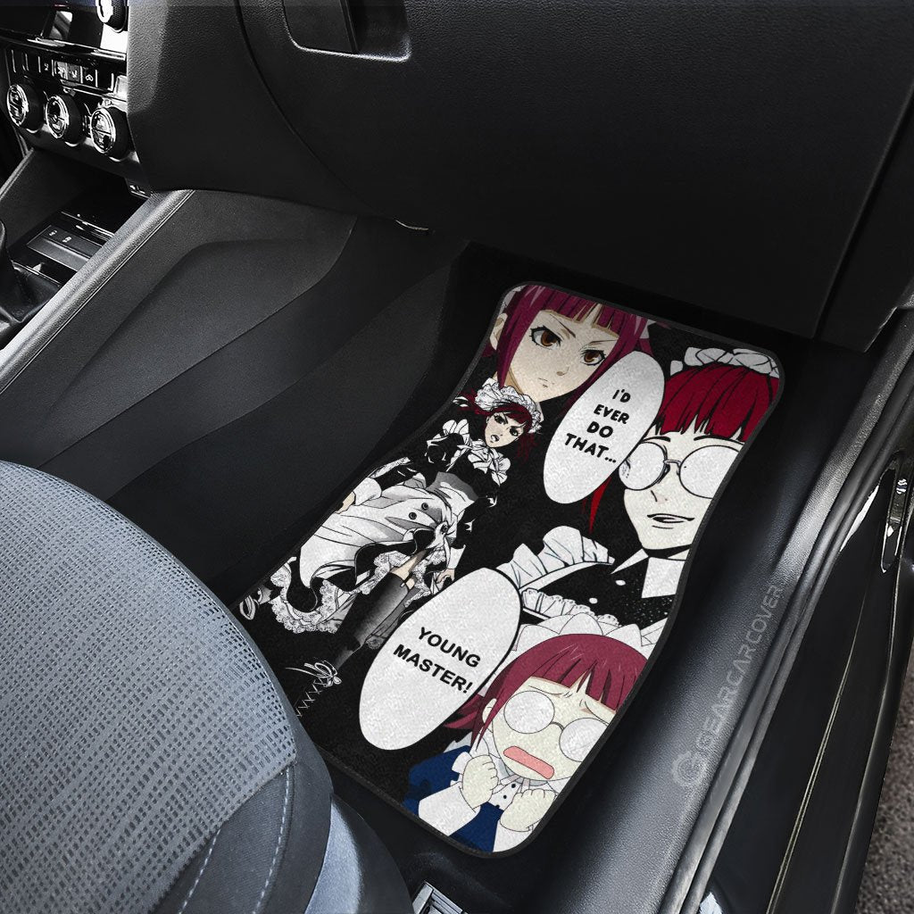 Mey-Rin Car Floor Mats Custom Black Butler Car Accessories - Gearcarcover - 4