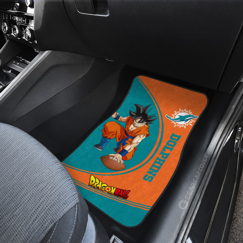 Miami Dolphins Car Floor Mats Custom Car Accessories For Fans - Gearcarcover - 3