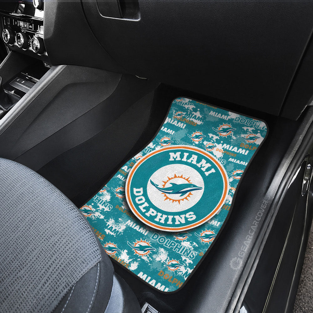 Miami Dolphins Car Floor Mats Custom Car Accessories - Gearcarcover - 3