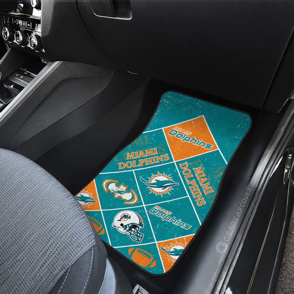 Miami Dolphins Car Floor Mats Sporty Team Collection - Gearcarcover - 2