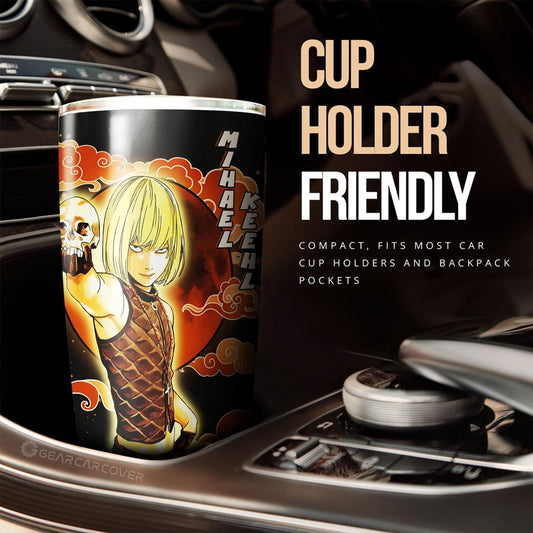 Mihael Keehl Tumbler Cup Custom Death Note Car Accessories - Gearcarcover - 2