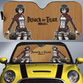 Mikasa Ackerman Car Sunshade Custom Main Hero Car Accessories - Gearcarcover - 1