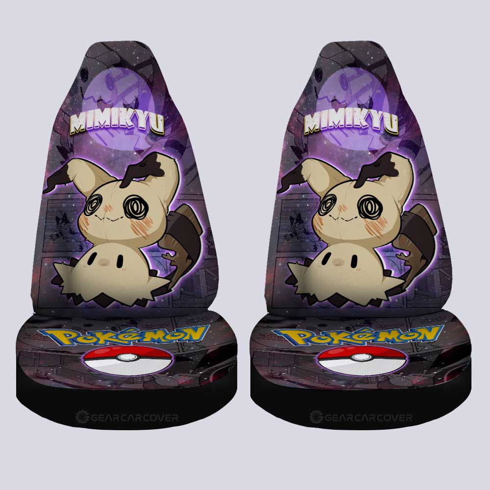 Mimikyu Car Seat Covers Custom Anime Galaxy Manga Style - Gearcarcover - 4