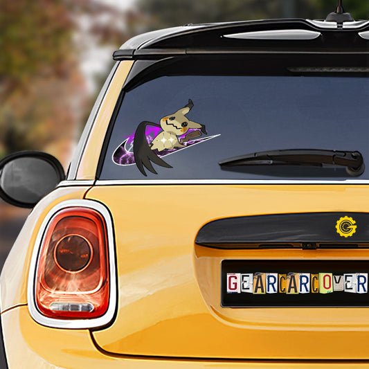 Mimikyu Car Sticker Custom Anime - Gearcarcover - 1
