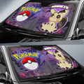Mimikyu Car Sunshade Custom Anime Galaxy Manga Style - Gearcarcover - 2