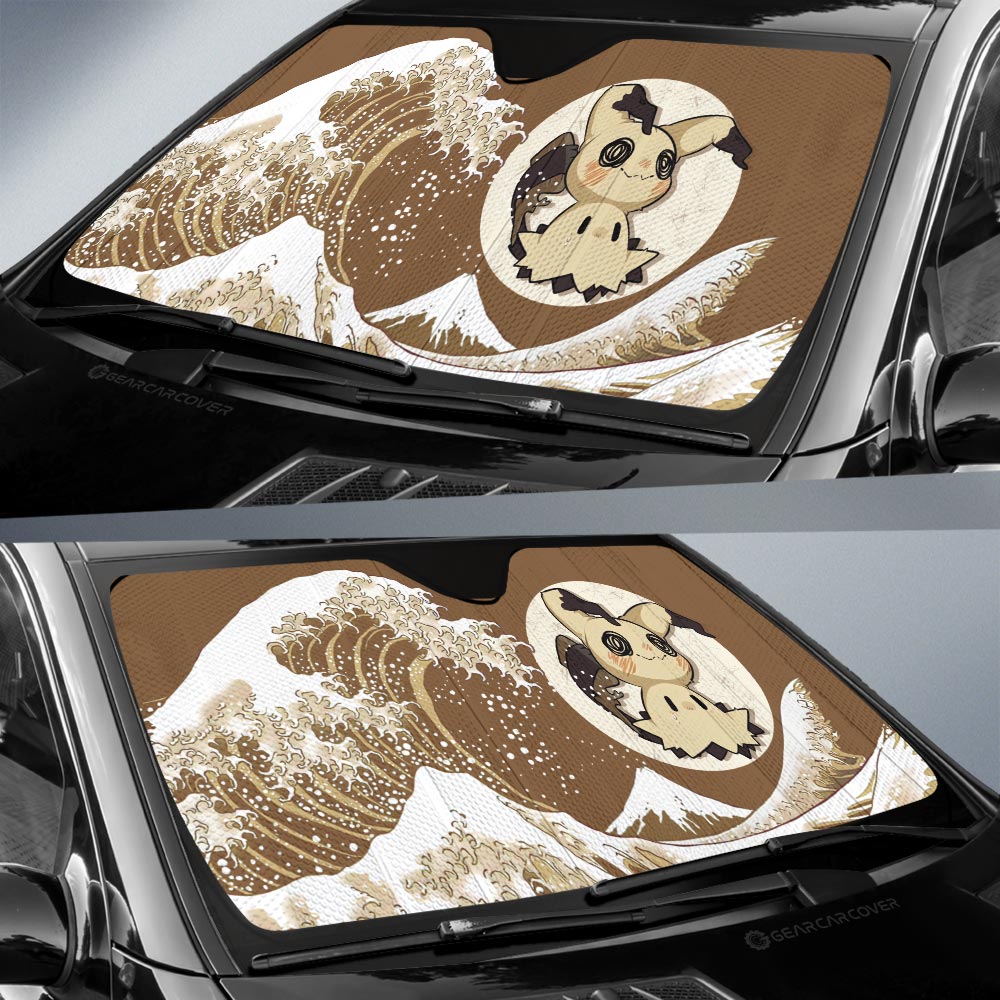 Mimikyu Car Sunshade Custom Pokemon Car Accessories - Gearcarcover - 2