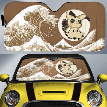 Mimikyu Car Sunshade Custom Pokemon Car Accessories - Gearcarcover - 1