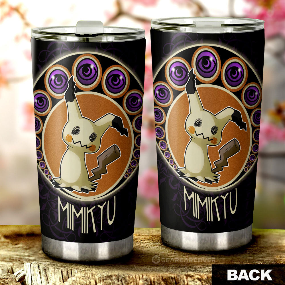 Mimikyu Tumbler Cup Custom Anime - Gearcarcover - 3