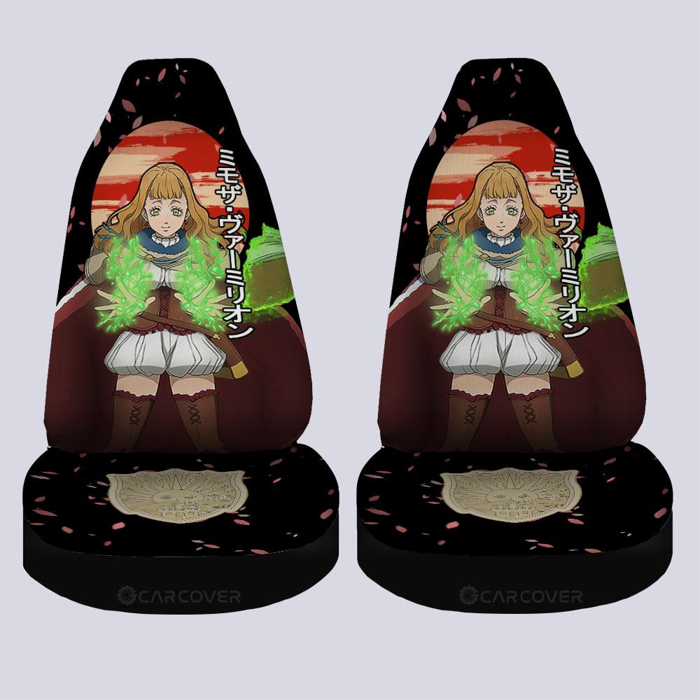 Mimosa Vermillion Car Seat Covers Custom Car Accessories - Gearcarcover - 4