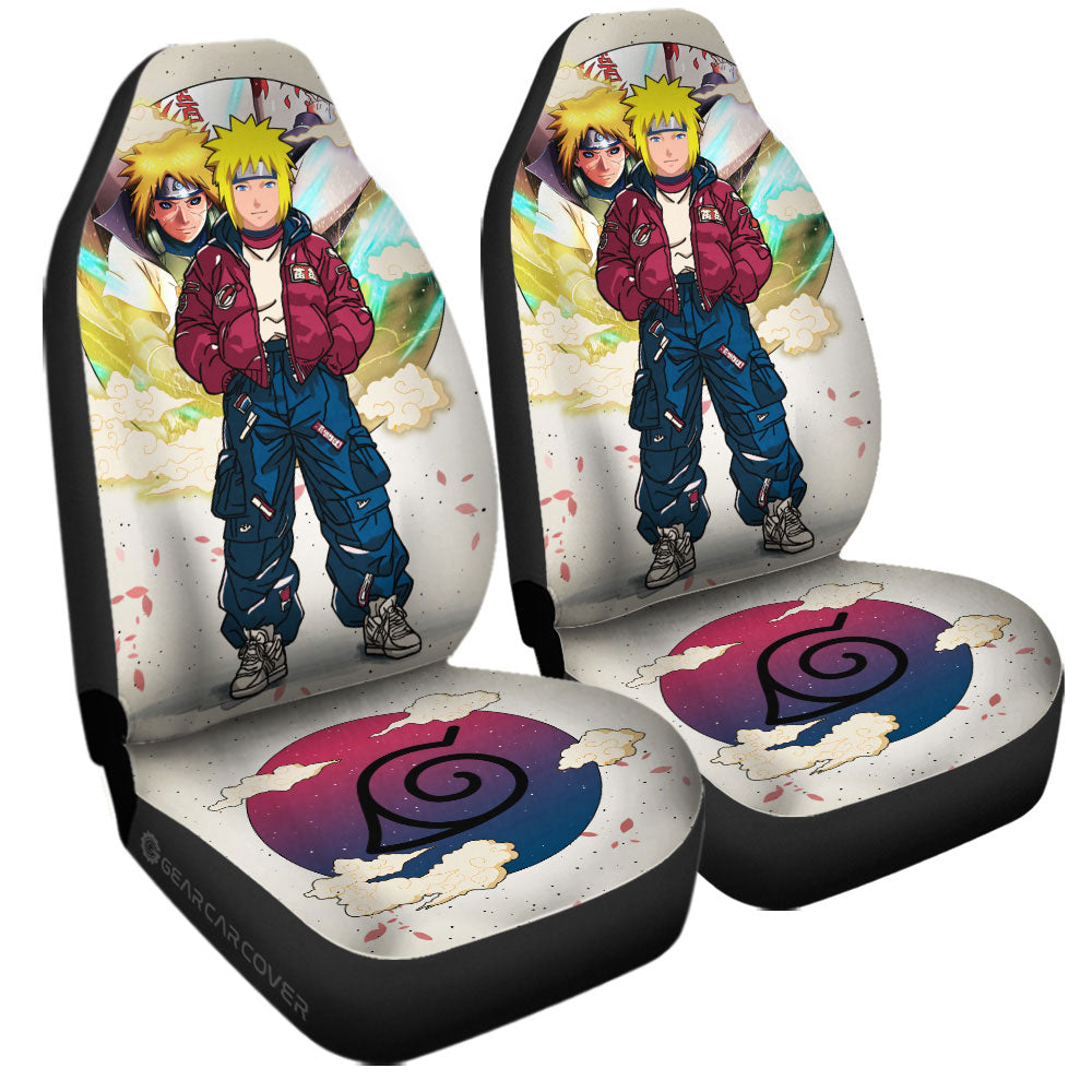 Minato Namikaze Car Seat Covers Anime Collection - Gearcarcover - 3