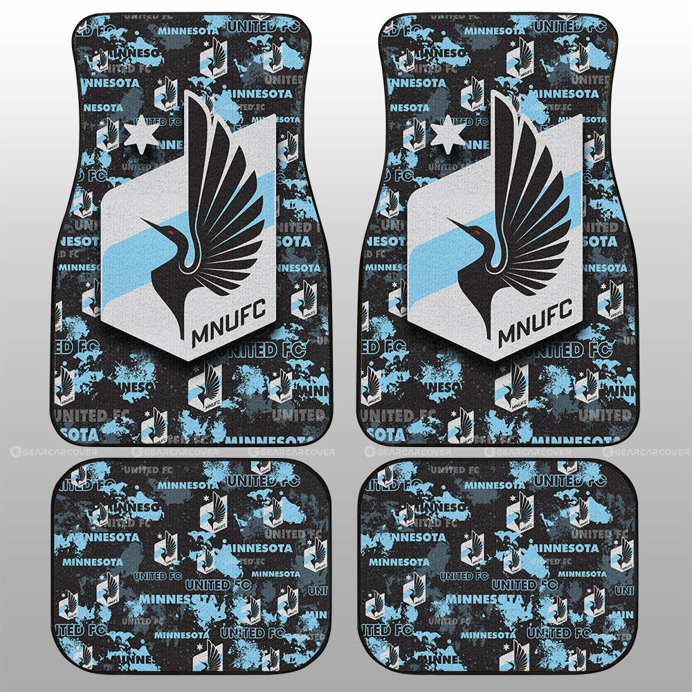 Minnesota United FC Car Floor Mats Custom Car Accessories - Gearcarcover - 1