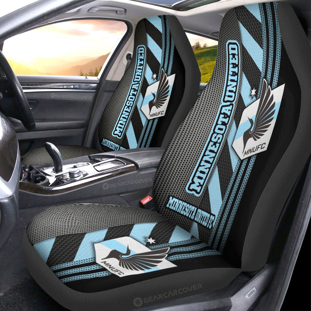 minnesota united gear Minnesota United FC Car Seat Covers Custom Car Accessories