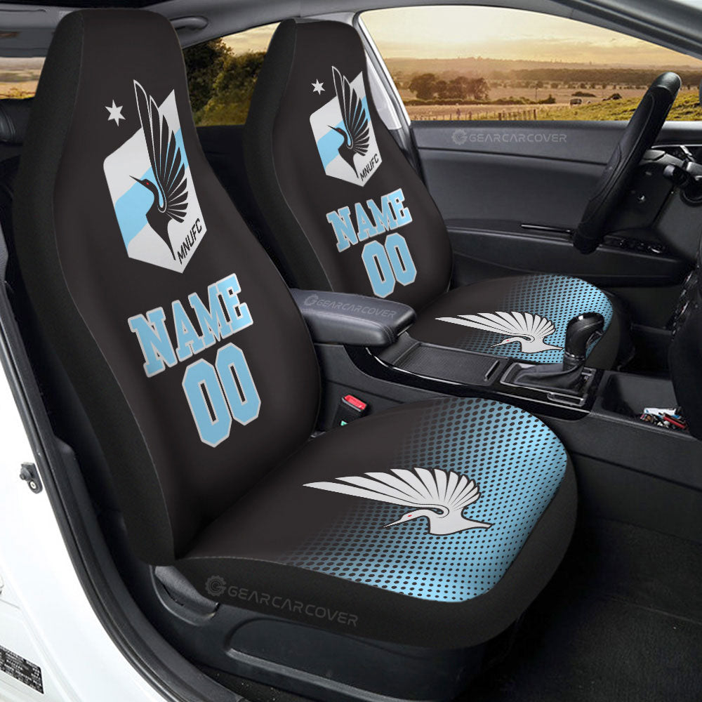 Minnesota United FC Car Seat Covers Sporty Team Collection - Gearcarcover - 2