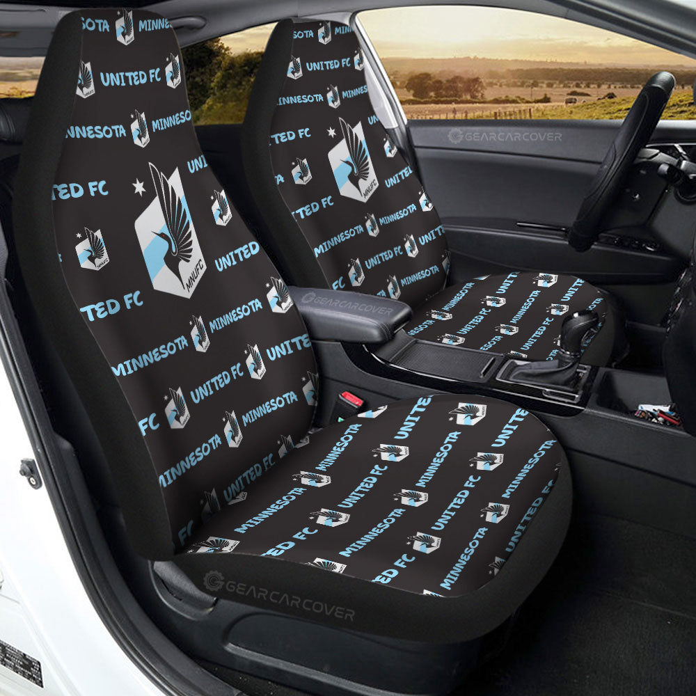 Minnesota United FC Car Seat Covers Sporty Team Collection - Gearcarcover - 2