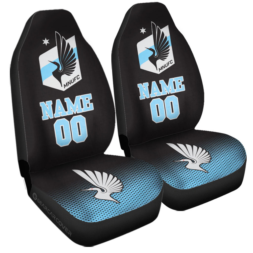 Minnesota United FC Car Seat Covers Sporty Team Collection - Gearcarcover - 3