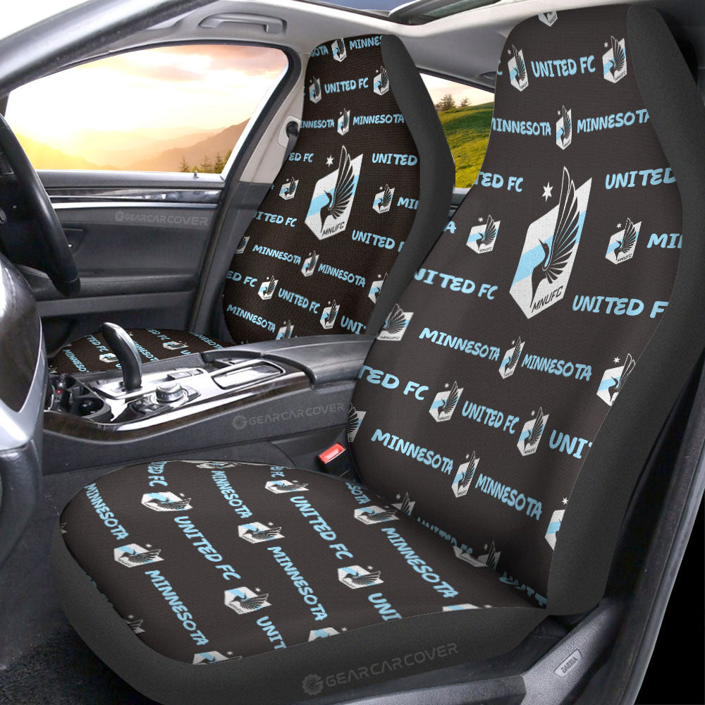 Minnesota United FC Car Seat Covers Sporty Team Collection - Gearcarcover - 1