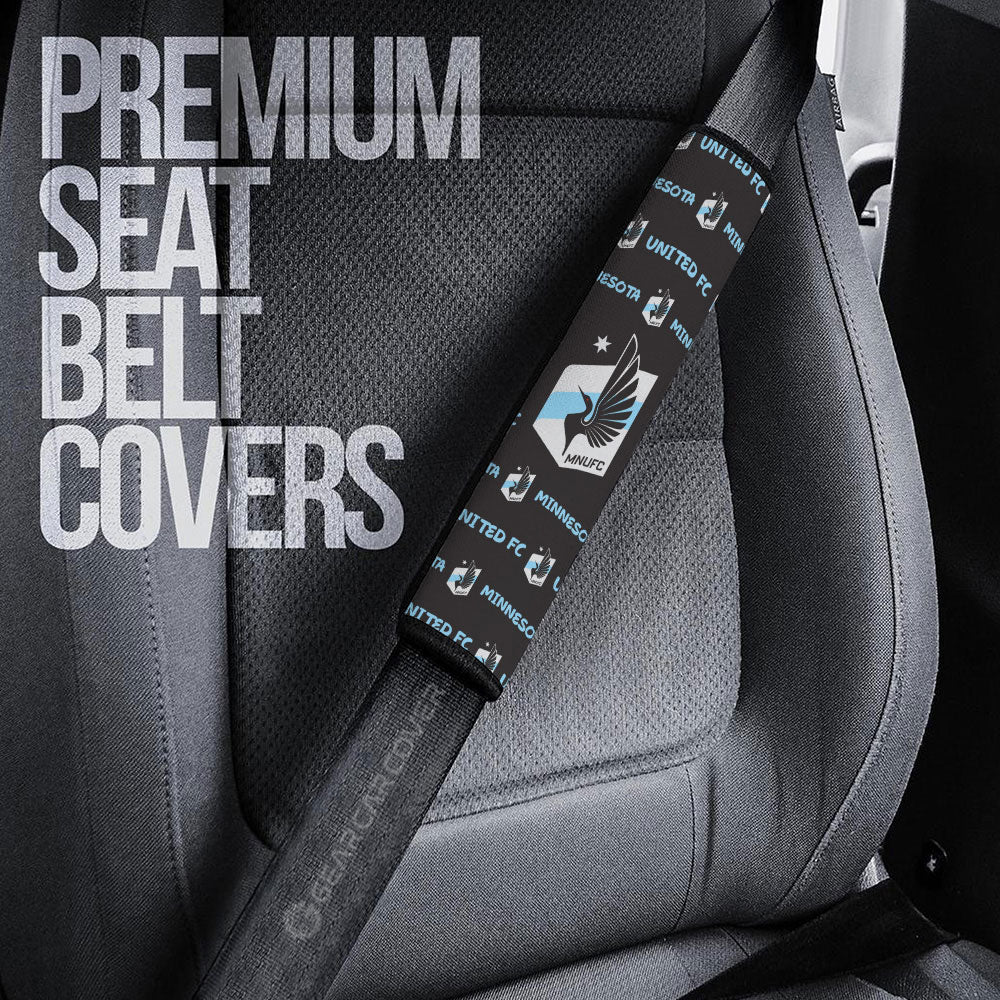 Minnesota United FC Seat Belt Covers Sporty Team Collection - Gearcarcover - 3