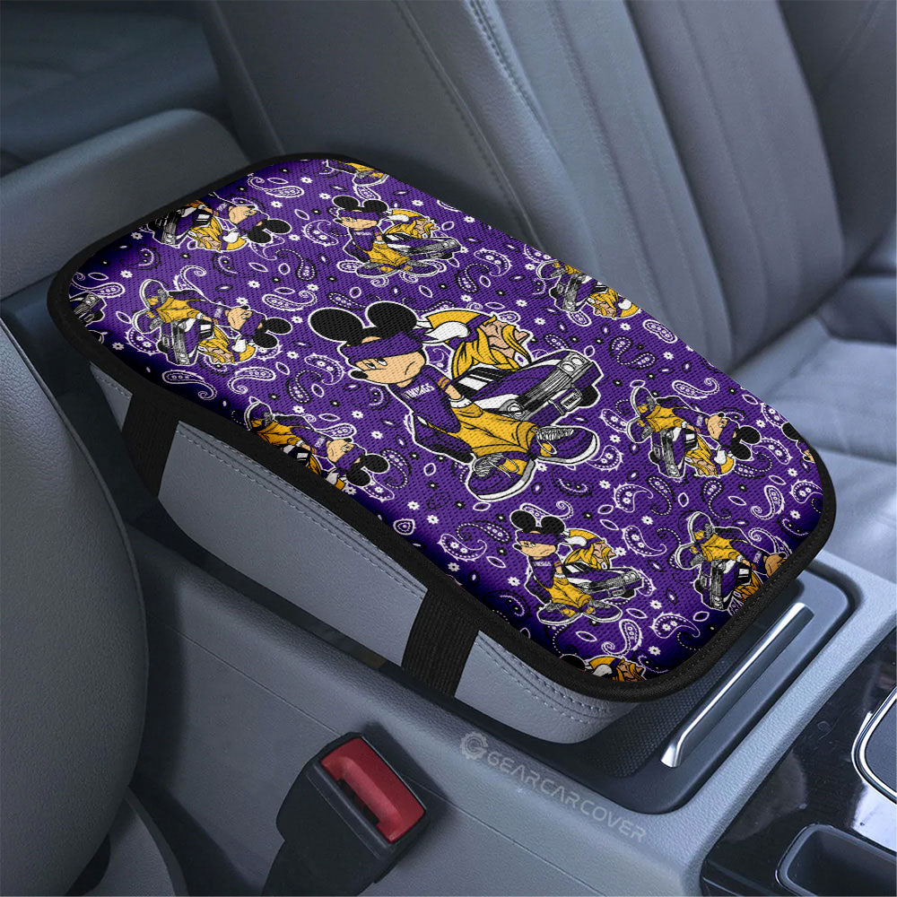 Minnesota Vikings Car Center Console Cover Cartoon Theme Collection - Gearcarcover - 3