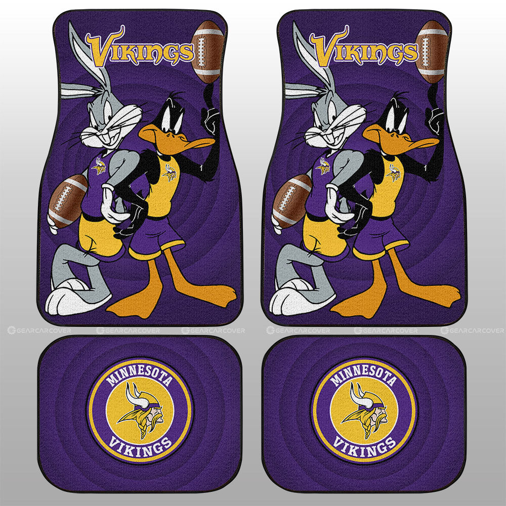 Minnesota Vikings Car Floor Mats Custom Car Accessories - Gearcarcover - 1