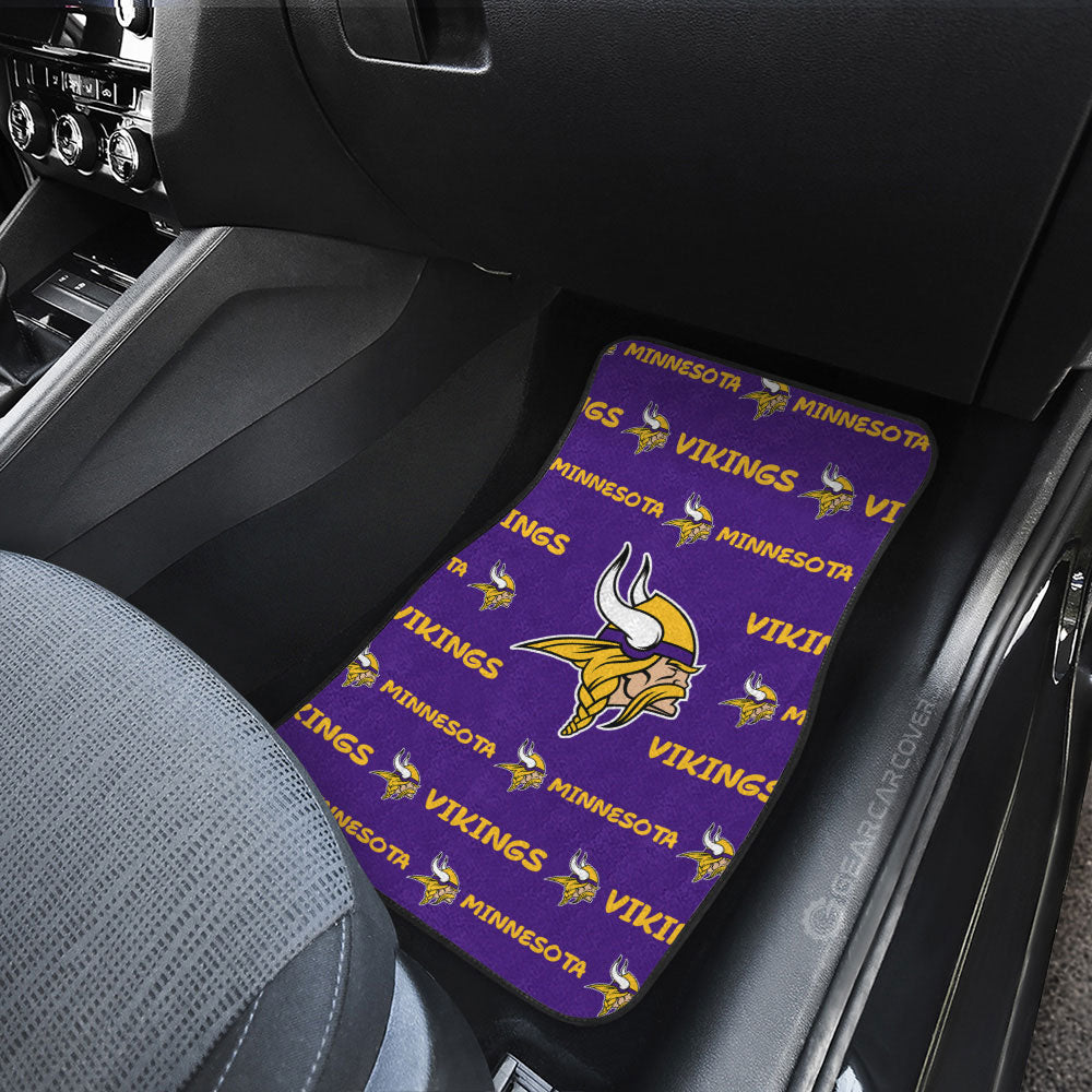 Minnesota Vikings Car Floor Mats Sporty Team Collection - Gearcarcover - 3