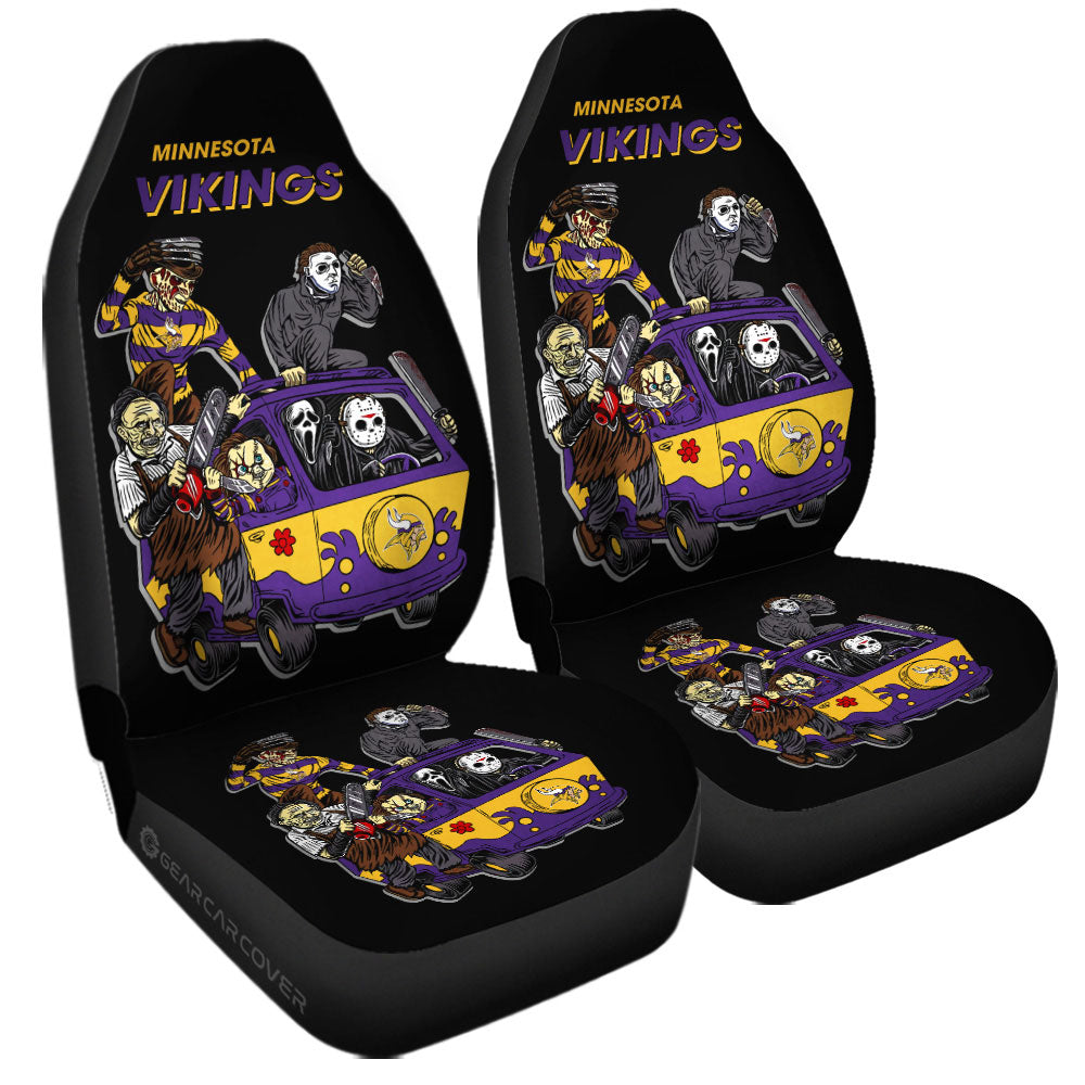 Minnesota Vikings Car Seat Covers Custom Car Accessories - Gearcarcover - 3