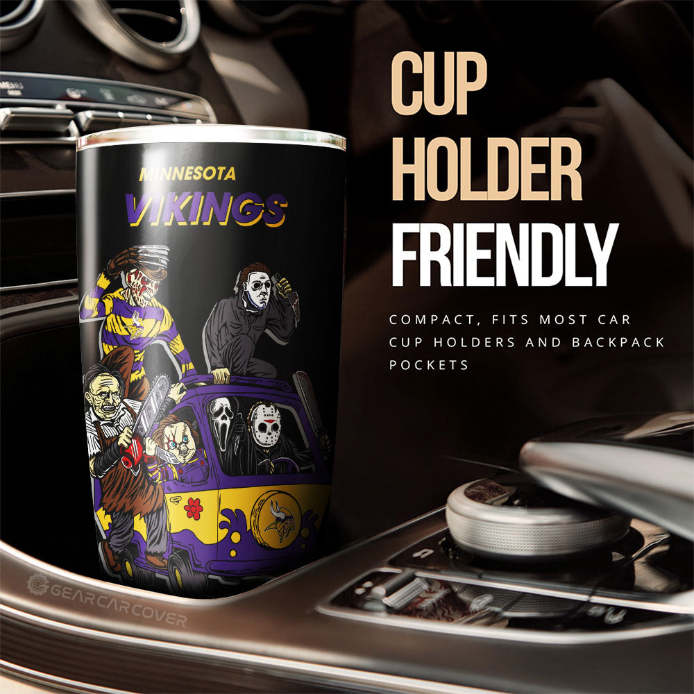 Minnesota Vikings Tumbler Cup Custom Car Accessories - Gearcarcover - 3