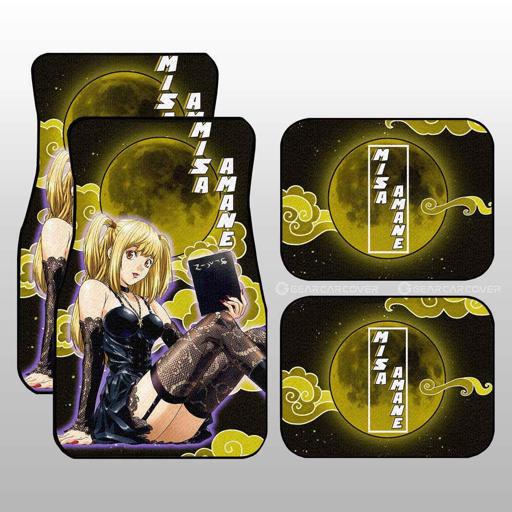 Misa Amane Car Floor Mats Custom Death Note Car Accessories - Gearcarcover - 1