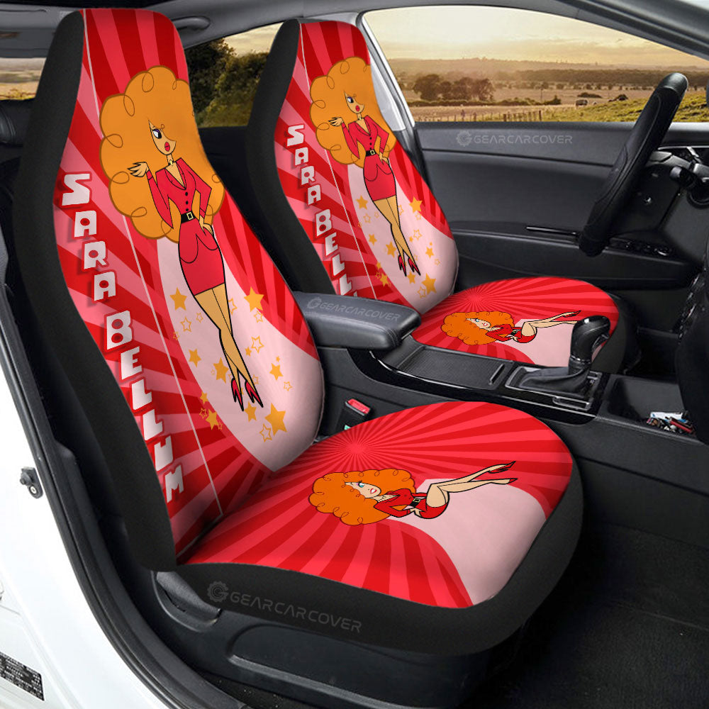 Miss Sara Bellum The Powerpuff Girls Car Seat Covers Custom Car Accessories - Gearcarcover - 2